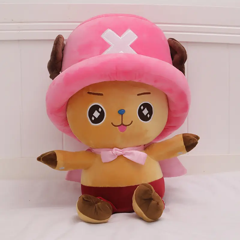 70cm Big Size One Piece Chopper Anime Plush Stuffed Doll Toy Kawaii Cute Soft Peluche Toys Kids Pillow Children Birthday Gifts