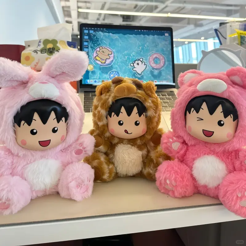 New Chibi Maruko Chan Mystery Box Genuine Costume Party Series Blind Box Chibi Maruko Chan Model Rabbit Kawaii Doll Gifts Toys