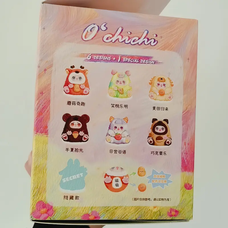 2025 Ochichi Returning From Eating Wild Series Blind Box Plush Doll Mysterious Box Kawaii Kimmon Ornament Gift Birthday Kid Gift