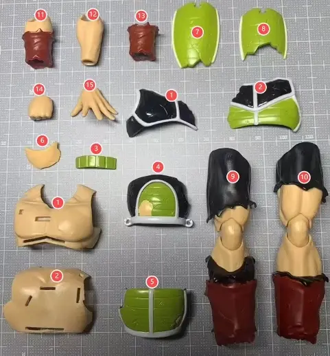 Produced By Boob Studio, Battle Loss Badak Accessories Package Accessories Only No Dolls Gifts Collection
