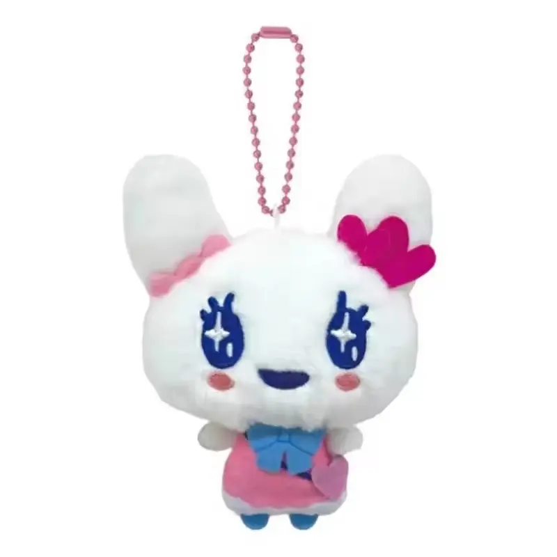 10cm Kawaii Anime Cartoon Tamagotchi Boku Backpack Pendant Atashi Plush Toys Keychain Decoration Boy and Girl Birthday Creative