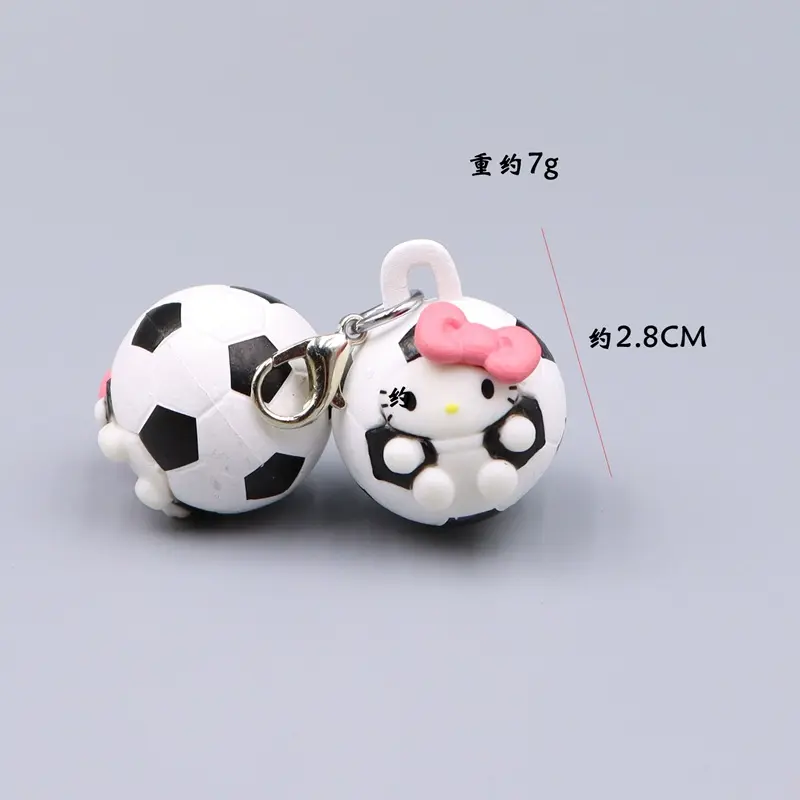 Cute Hello Kitty keychain cartoon anime Kawaii women's backpack accessories desktop decorations toy student girl gifts wholesale
