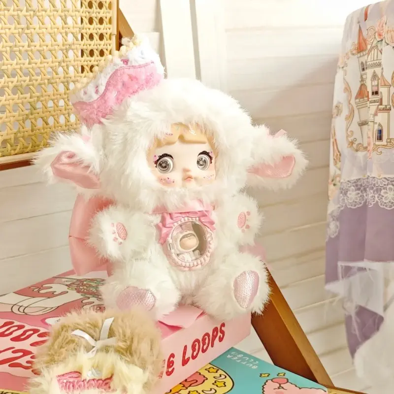 New Genuine Hitoy Nommi V7 22cm One Bite Sweetheart Series Doll Kawaii Cute Pendant Toy Trendy Girls Gifts for Birthday