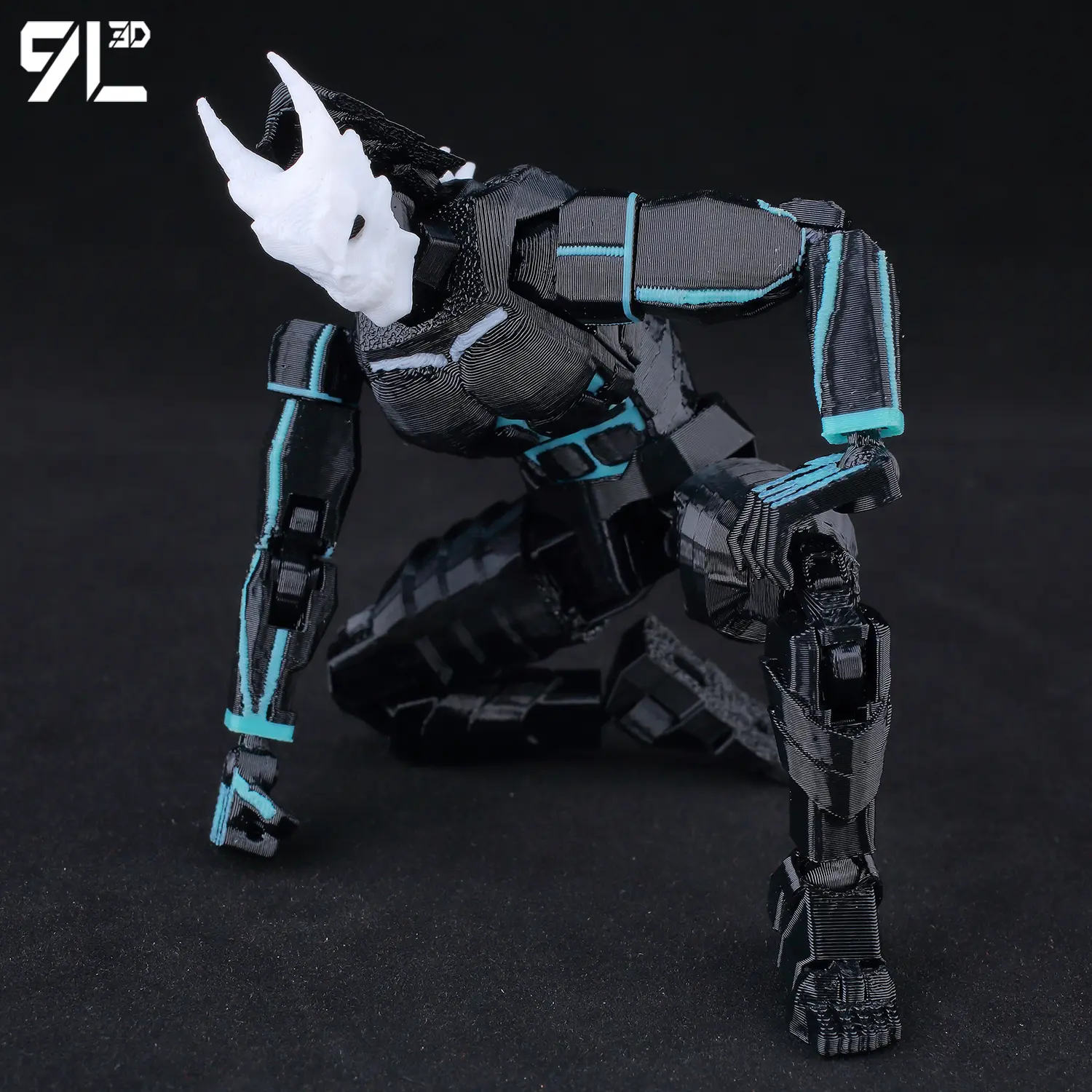 9L3D Titan13 Kaiju No.8 Battle Pose Figure LUCKY13 Multi-Jointed Action Model Dummy13 Kids Birthday Surprise Desk Decoration