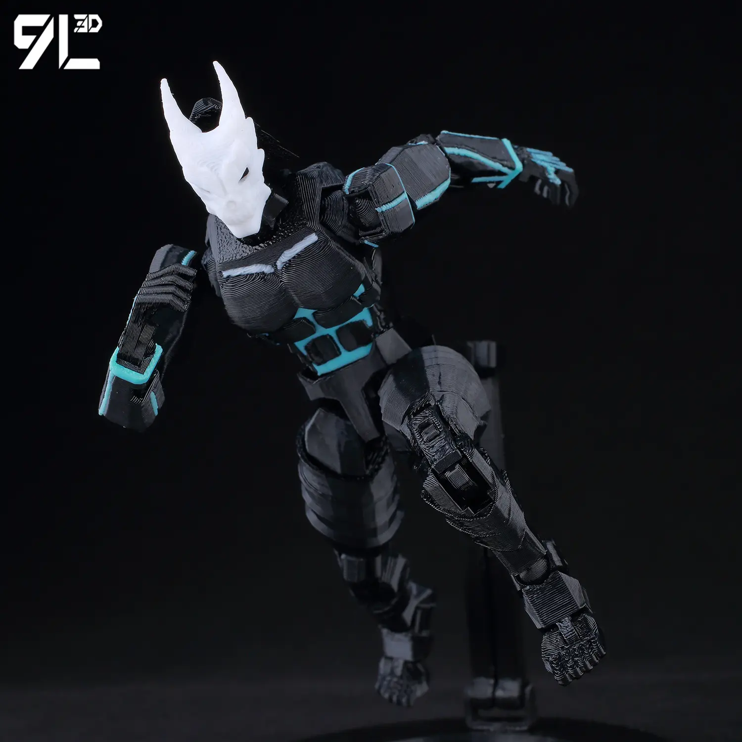 9L3D Titan13 Kaiju No.8 Battle Pose Figure LUCKY13 Multi-Jointed Action Model Dummy13 Kids Birthday Surprise Desk Decoration