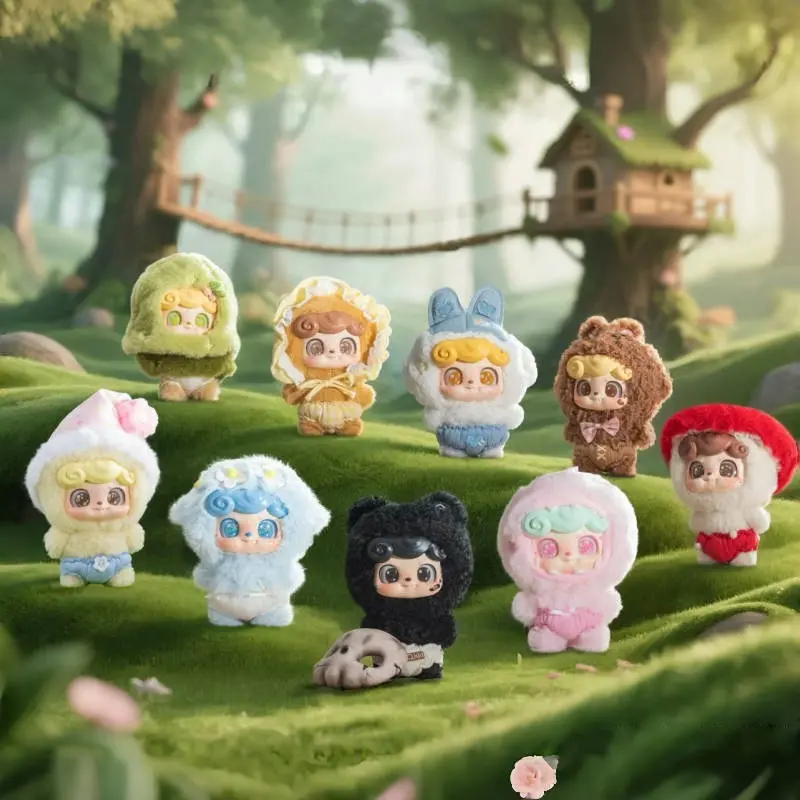 2025 New Q.Kid Fairy Tales Series Plush Blind Box Mystery Box Caixa Caja Kawaii Dolls Girls Boys Gift Anime Toys Birthday Gift