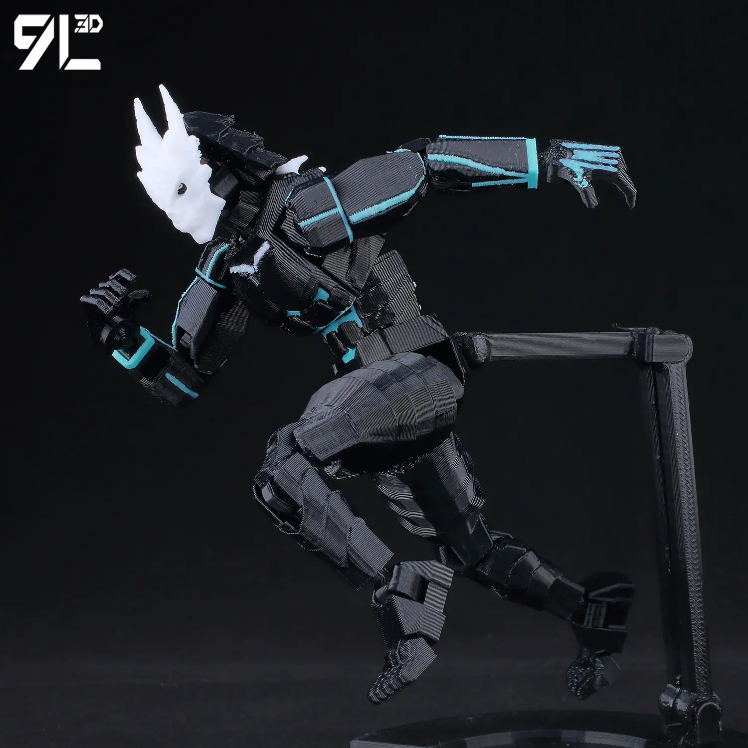 9L3D Titan13 Kaiju No.8 Battle Pose Figure LUCKY13 Multi-Jointed Action Model Dummy13 Kids Birthday Surprise Desk Decoration