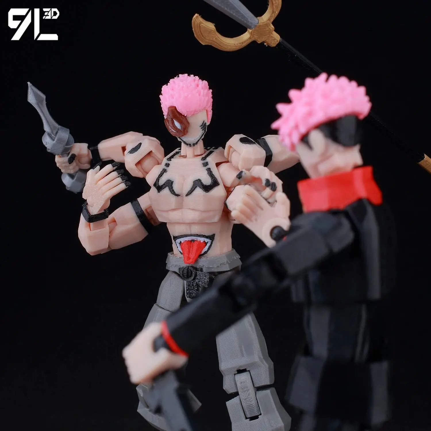9L3D T13 Jujutsu Kaisen Itadori Figure LUCKY13 Training Ver. JJK Titan13 Multi-Jointed Movable Dummy13 Stress Relief Toys Gifts