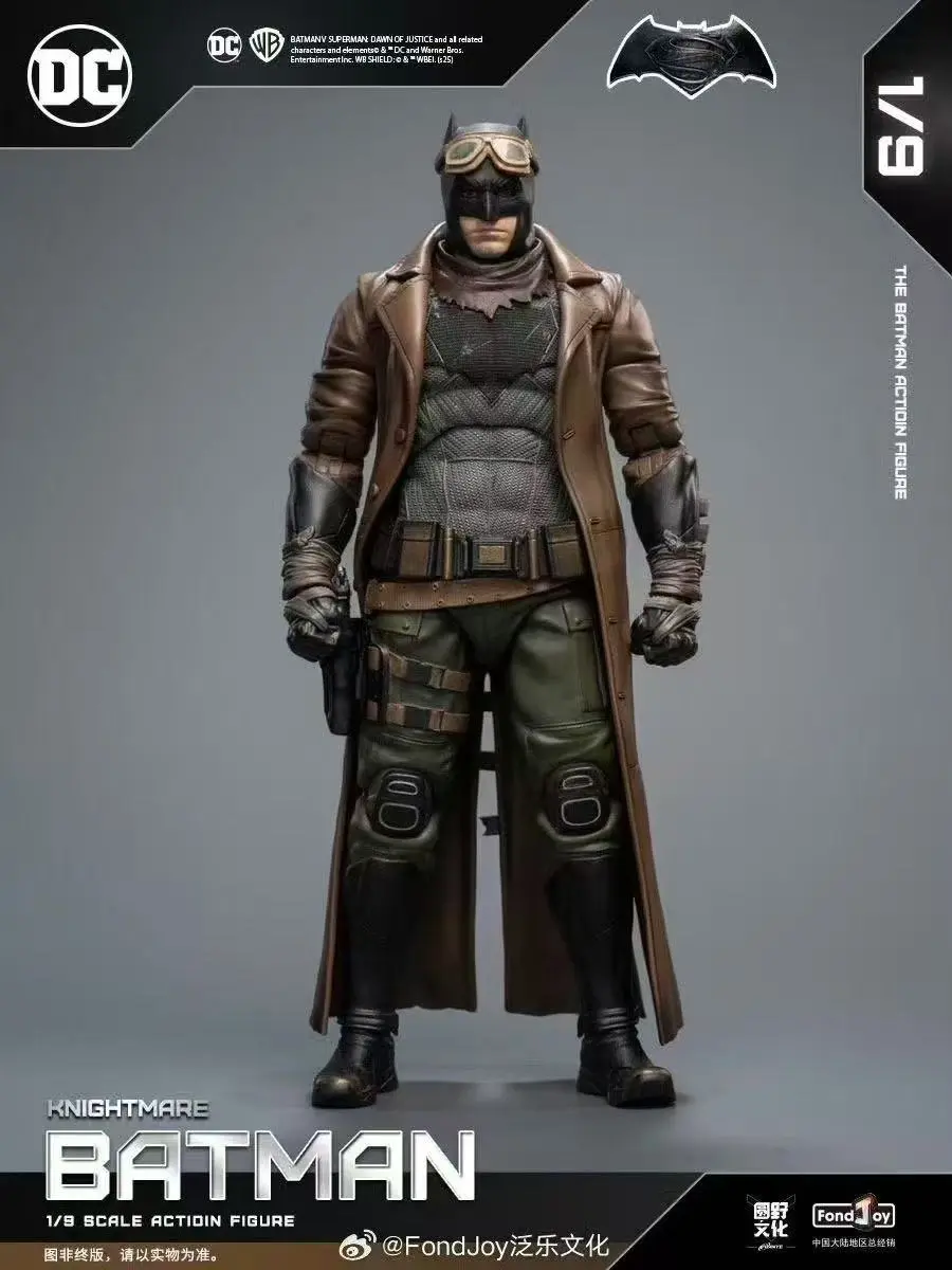 New Original Fondjoy Bruce Wayne Batman Figure Tactical Batsuit Batman Armored 1/9 Justice League Figures Detective Comics Toy