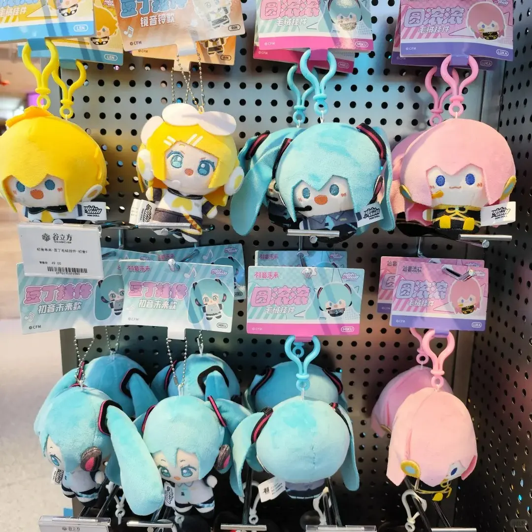 Minidoll Hatsune Miku Cotton Plush Figure 8/15/35cm Sitting Doll Backpack Pillow Soft Toy Decoration Fufu Birthday Gift For Fans