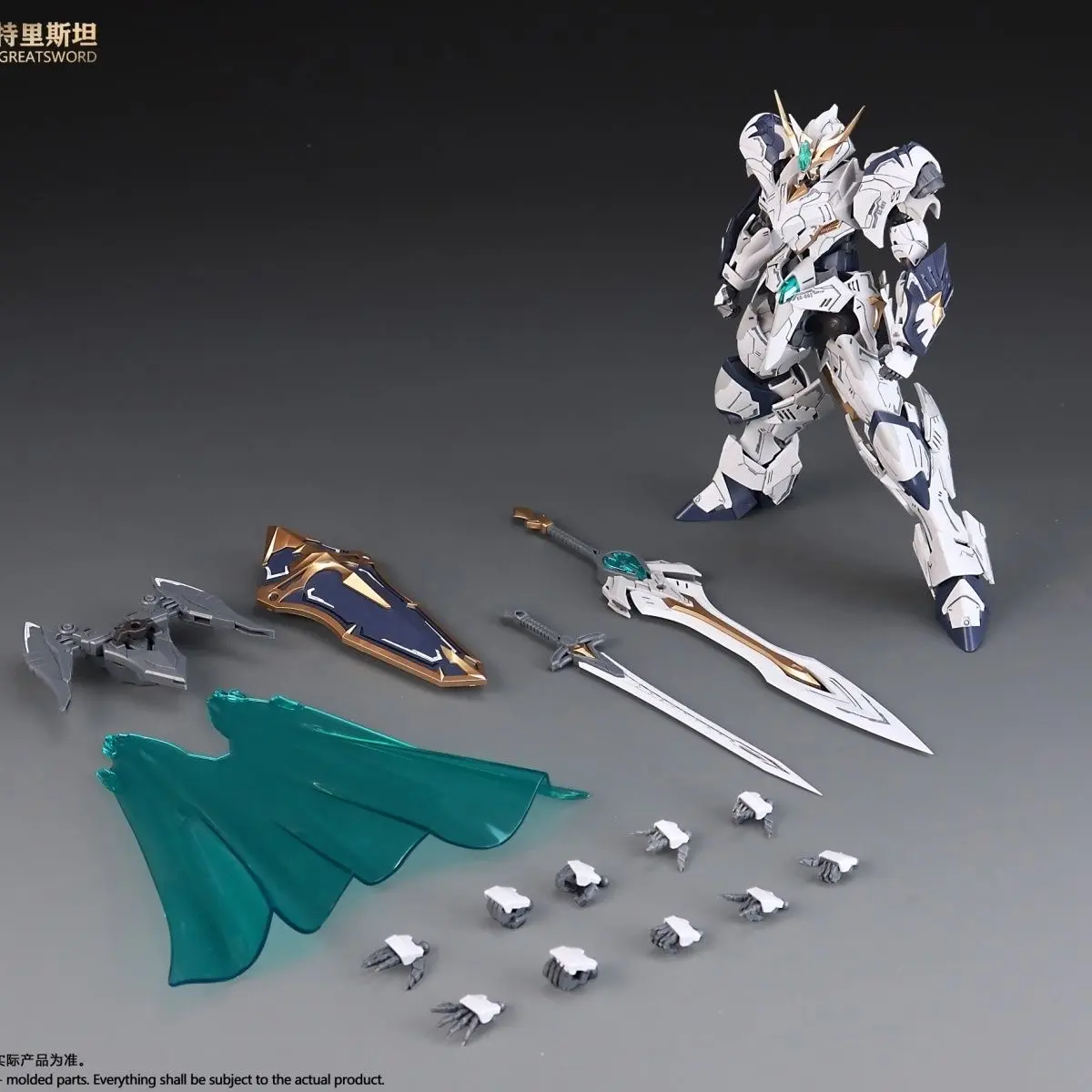 NEW Original SNAA HG 1/144 SC-002  TITAN GREATSWORD TRISTAN Model The Round Table Knights Figurine Model Pvc Statue Toys Gifts