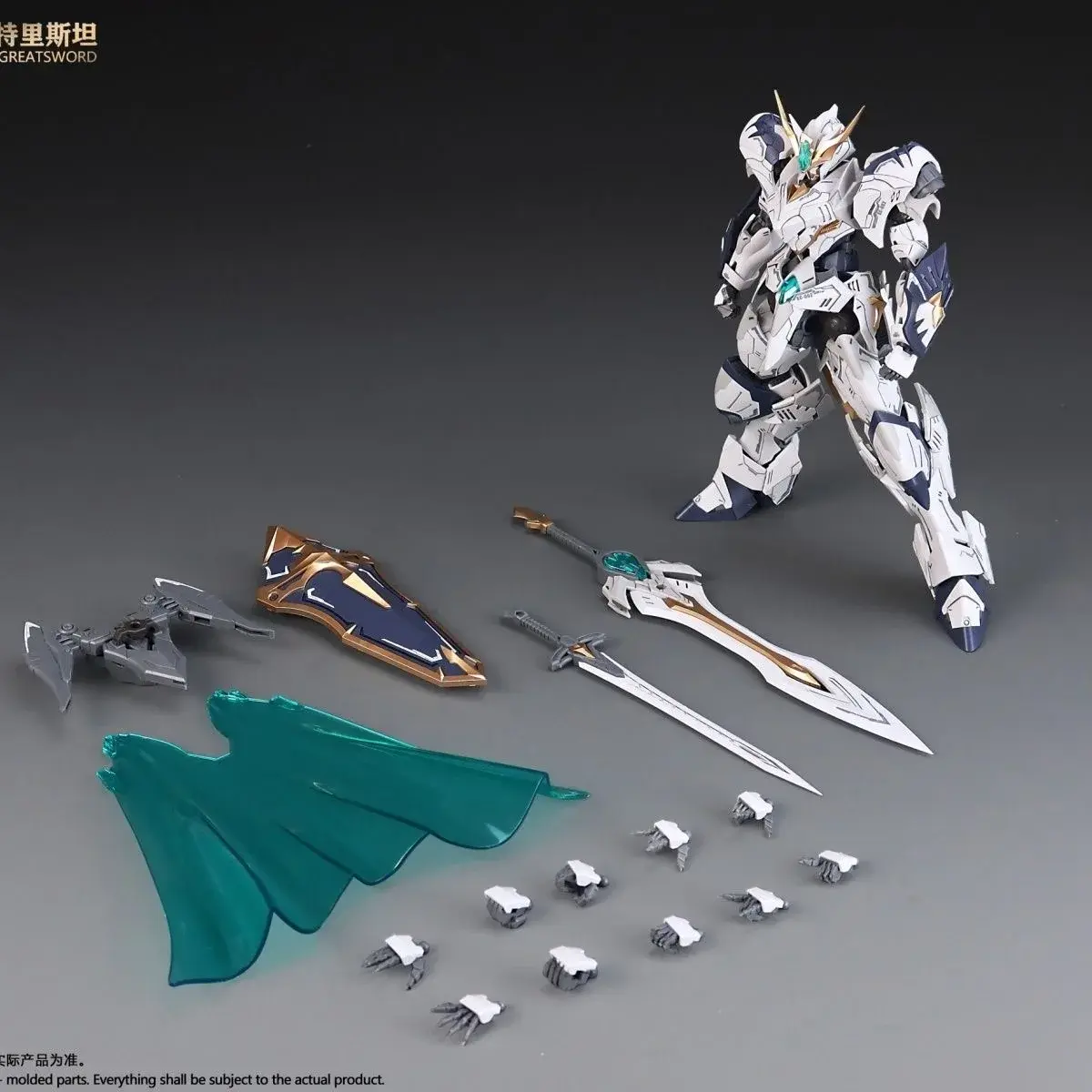 NEW Original SNAA HG 1/144 SC-002  TITAN GREATSWORD TRISTAN Model The Round Table Knights Figurine Model Pvc Statue Toys Gifts