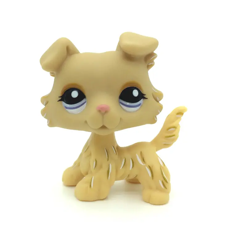 New Rare Lps Pet Shop Toys Shorthair Cat Cute Tiger Cat Lps Action Classic Gifts Children's Gifts