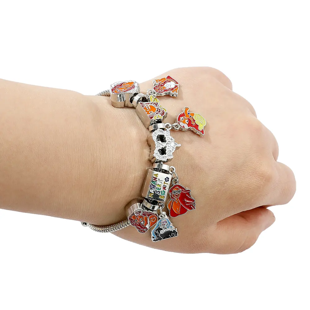 New Design Singer Karol G Bracelet Charms DIY Wristband Decor Accessories Punk Bangle For Women Girls Party Gifts