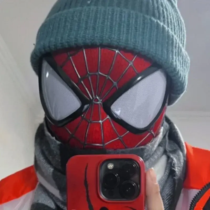 Marvel Cosplay The Amazing Spider-Man 2 Mask Movie Gaffey Version Of Peter Parker Adult Mask High Quality Mask Boy Cool Toy Gift