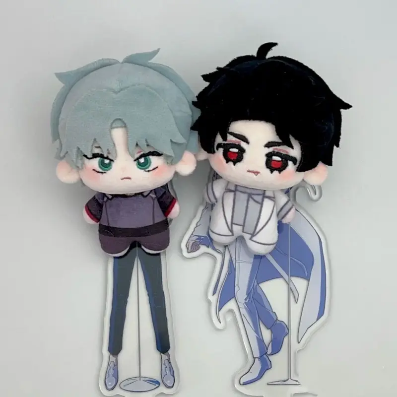 10cm Anime ALIEN STAGE Ivan Till Cartoon Plush Stuffed Toy Starfish Body Game Dolls Pendant Keychain Kids Toys Birthday Gifts