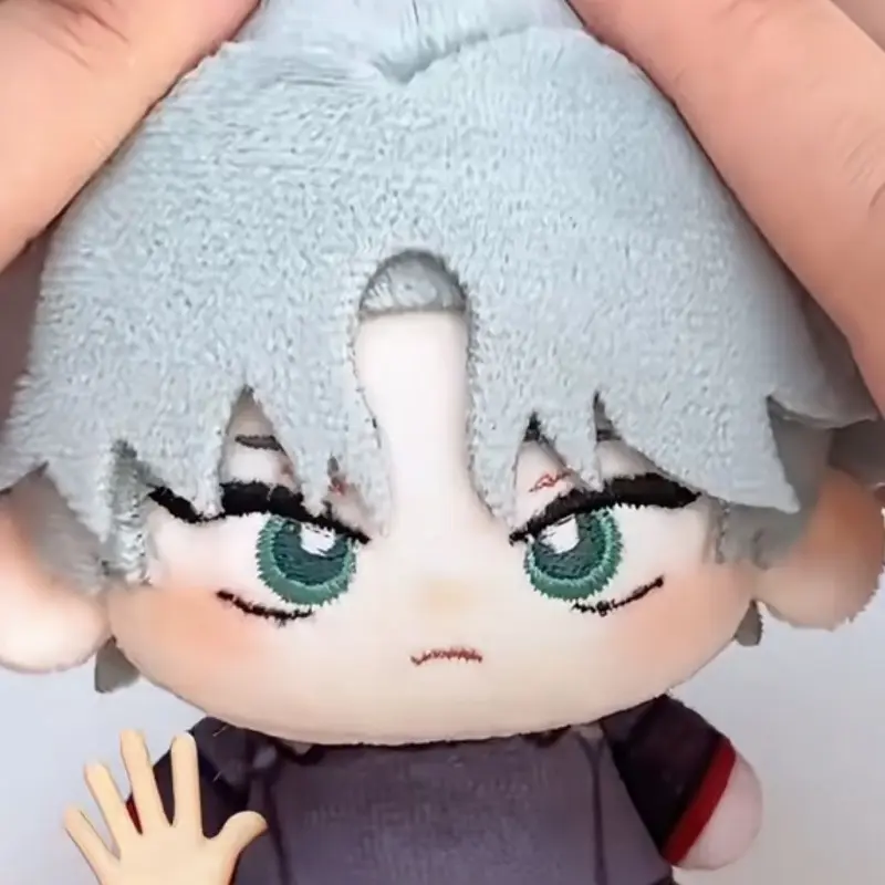 10cm Anime ALIEN STAGE Ivan Till Cartoon Plush Stuffed Toy Starfish Body Game Dolls Pendant Keychain Kids Toys Birthday Gifts