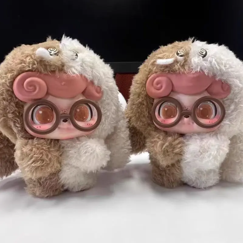 Q Kid Emotional Hairy Monsters Series Blind Box Emotional Mystery Box Dolls Vinyl Model Toys Pendant Decoration Customized Gift