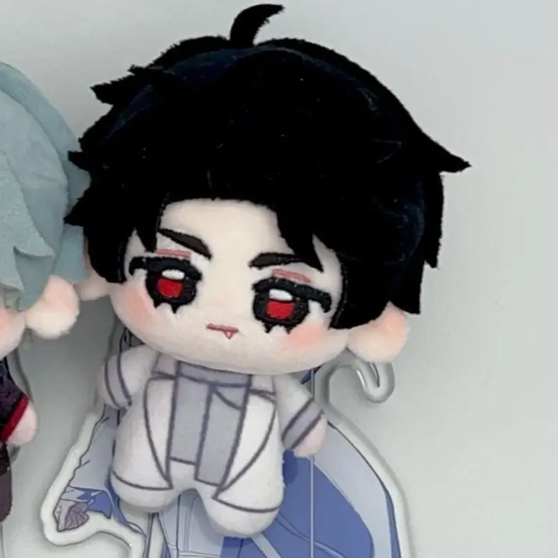 10cm Anime ALIEN STAGE Ivan Till Cartoon Plush Stuffed Toy Starfish Body Game Dolls Pendant Keychain Kids Toys Birthday Gifts