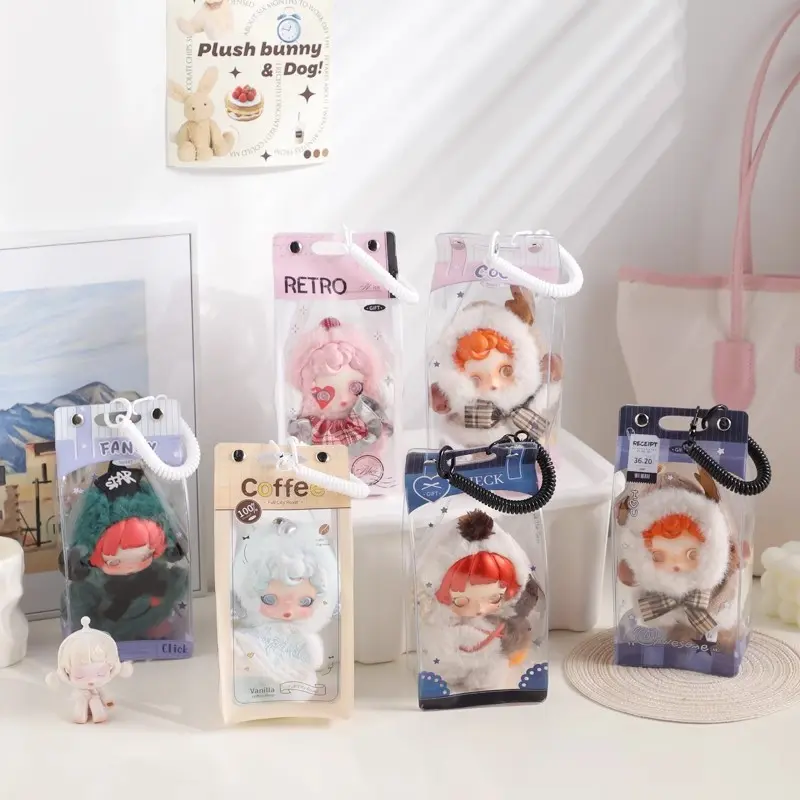 Skullpanda Baby Clothes Transparent Dustproof 15cm20cm Protective Cover, Walking Bag Storage Display Case