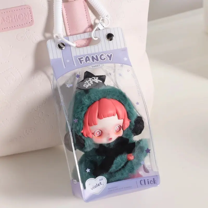 Skullpanda Baby Clothes Transparent Dustproof 15cm20cm Protective Cover, Walking Bag Storage Display Case