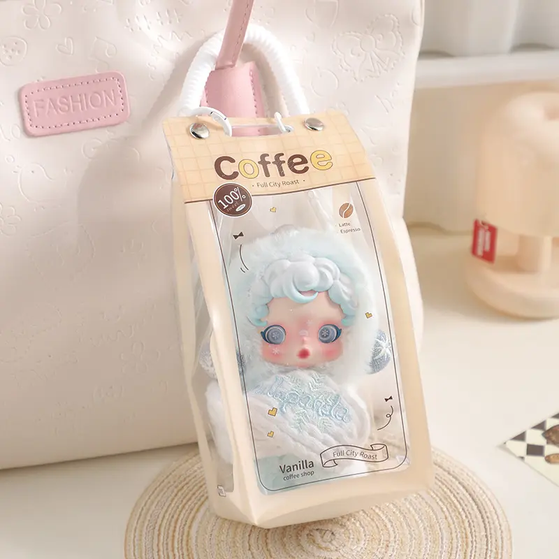 Skullpanda Baby Clothes Transparent Dustproof 15cm20cm Protective Cover, Walking Bag Storage Display Case