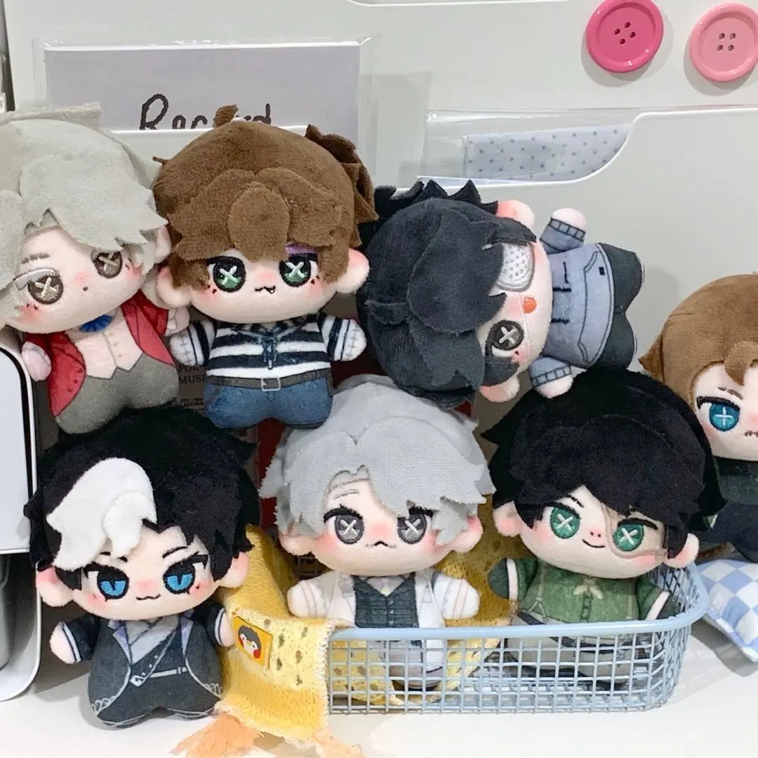 Identity 5 10cm Cotton Doll Original Authentic Prisoner Departures Investigator Joseph Composer Plush Toy Fans Gifts