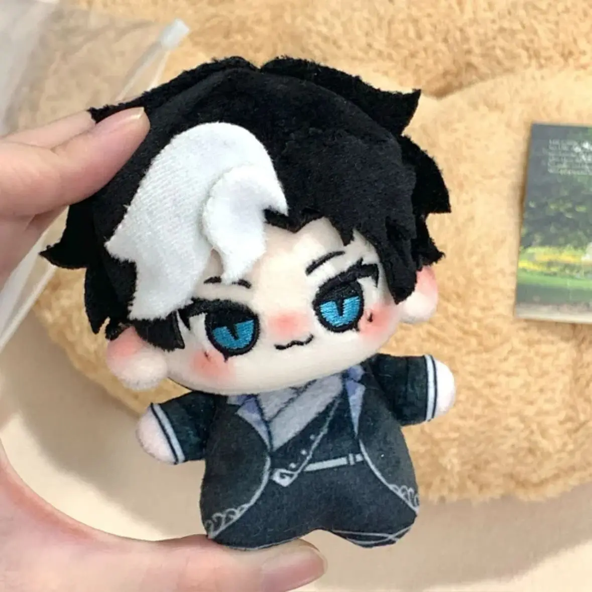 Identity 5 10cm Cotton Doll Original Authentic Prisoner Departures Investigator Joseph Composer Plush Toy Fans Gifts