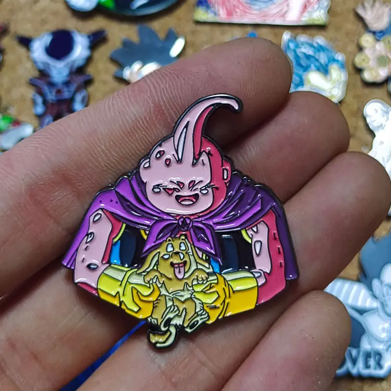 Dragon Ball Anime Enamel Pins Goku And Super Saiyan Lapel Badges for Backpacks Cute Brooches for Women Metal Fashion Jewelry