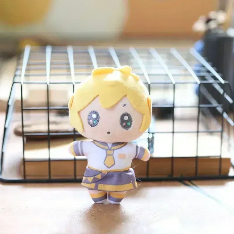 Anime Hatsune Miku Plush Toy KAITO MEIKO Luka Kagamine Rin Len Figure Stuffed Doll Kawaii Q Version Keychain Bag Pendant Gift