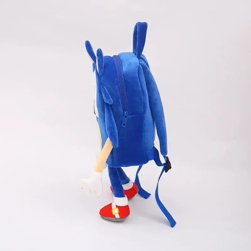 Cartoon Sonics Backpacks Fashion 3D Women's Backpack Large Capacity  Kawaii Schoolbag