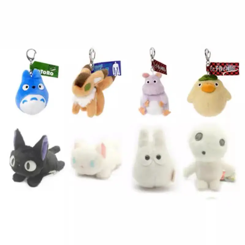 5-6cm Totoro Cartoon Anime Big Cat Bus Coin Purse Small Shoulder Bag Cute Card Holder Pendant Gift
