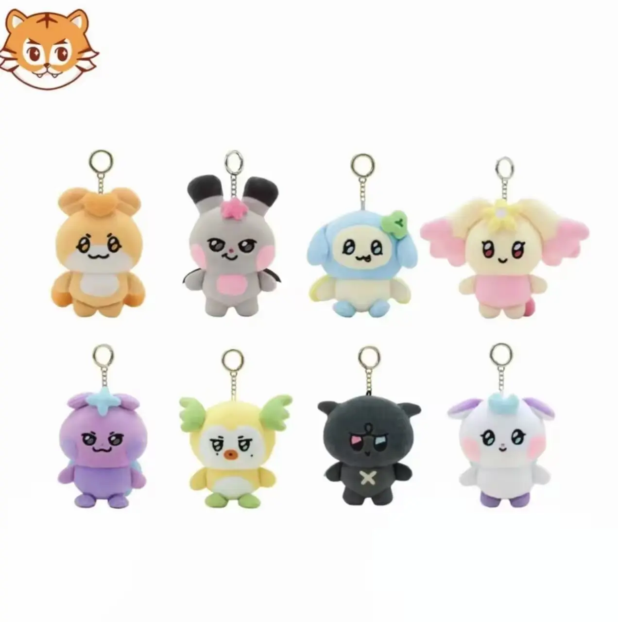 2025 ATEEZ New Aniteez Kawaii Stuffed Animals Plushies Toy Korean Room Decor Gifts