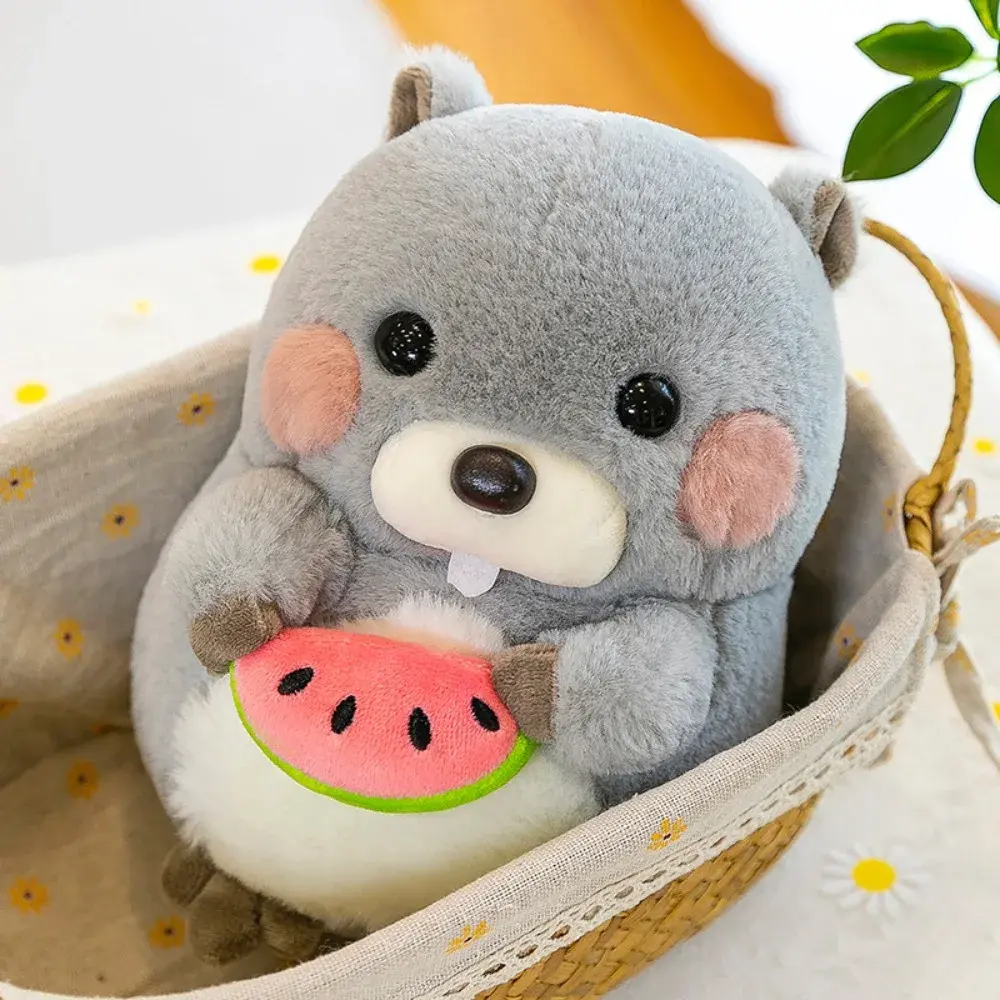 MINISO Marmot Series Plush Toys Cute Cartoon Stuffed Plush Plush Doll Room Decoration Boys Girls Holiday Gifts Sofa Cushions