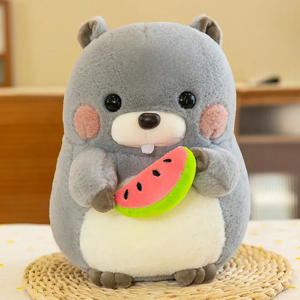 MINISO Marmot Series Plush Toys Cute Cartoon Stuffed Plush Plush Doll Room Decoration Boys Girls Holiday Gifts Sofa Cushions