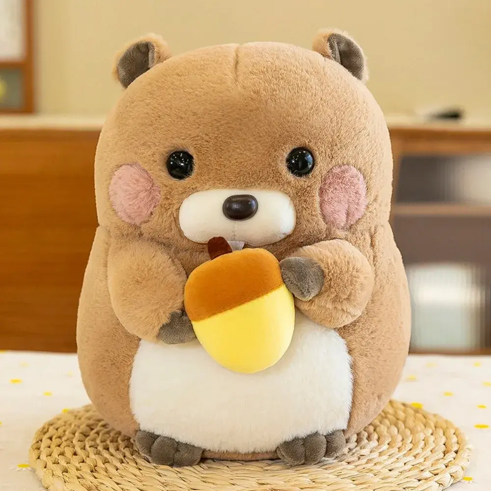 MINISO Marmot Series Plush Toys Cute Cartoon Stuffed Plush Plush Doll Room Decoration Boys Girls Holiday Gifts Sofa Cushions