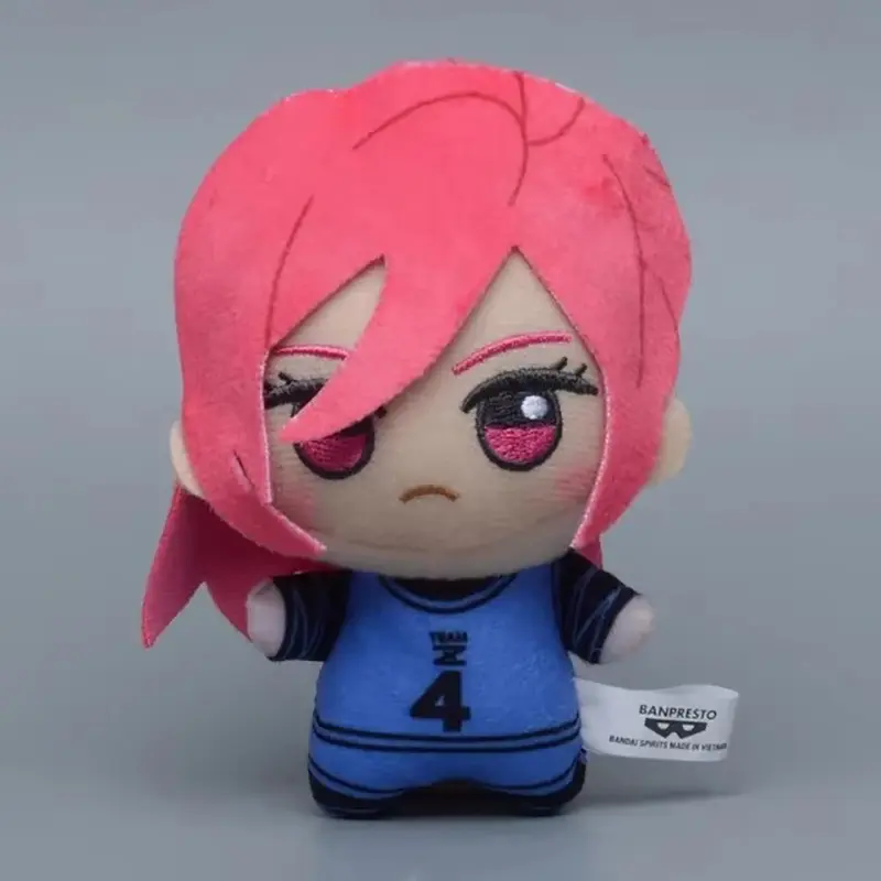 Mini BLUE LOCK Plush Stuffed Doll Seishiro Nagi Isagi Yoichi Chigiri Bachira Meguru Doll Pendant Keychain Toy For Gifton Birthda