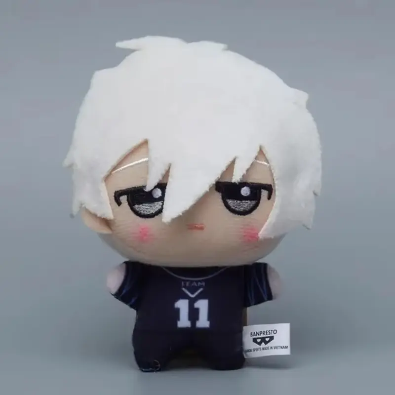 Mini BLUE LOCK Plush Stuffed Doll Seishiro Nagi Isagi Yoichi Chigiri Bachira Meguru Doll Pendant Keychain Toy For Gifton Birthda