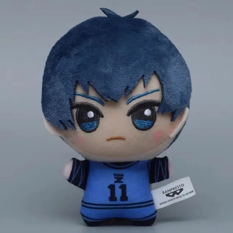 Mini BLUE LOCK Plush Stuffed Doll Seishiro Nagi Isagi Yoichi Chigiri Bachira Meguru Doll Pendant Keychain Toy For Gifton Birthda
