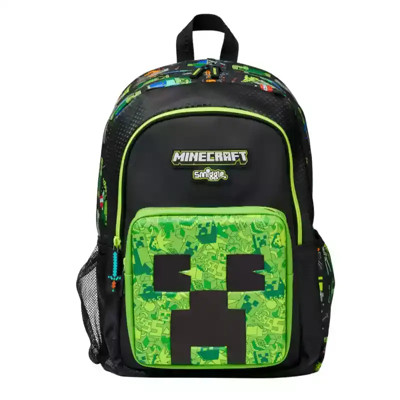 Children's Cartoon Backpack Multi-Functional Zipper School Bag for Primary Students Casual Double Shoulder Stress Relief Toy