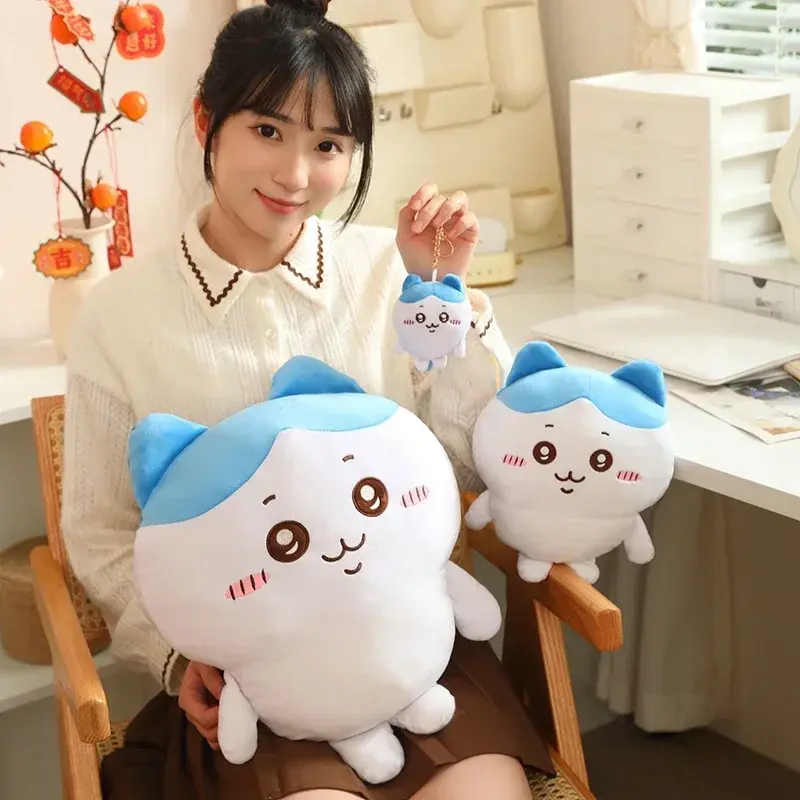 New Hachiware Plush Toy Cute Chiikawa Pillow Japanese Style Filling Kawaii Anime Plush Toy Usagi Doll Bag Pendant Gift