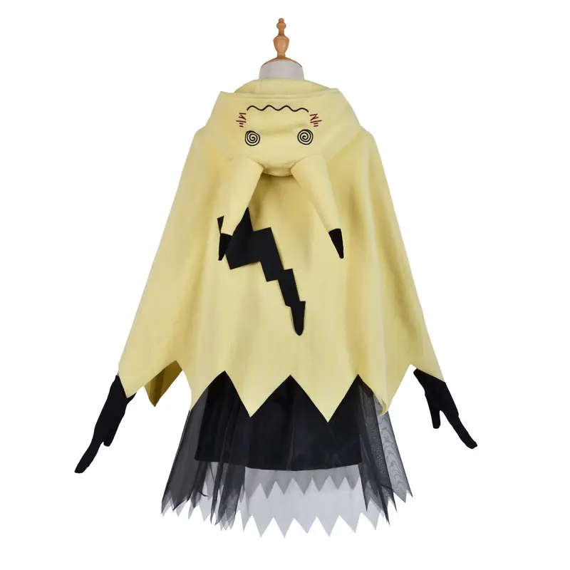 Anime Mimikyu Cosplay Costume Dress Up Clothes Halloween Party Comic-con Carnival Clothing Outfit Props Kids Adult Gifts Girl