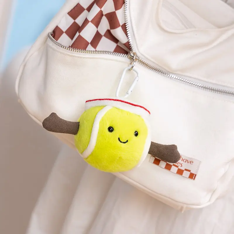 Cute Basketball Plushies Football Tennis Baseball Plush Toys Badminton Stuffed Balls Pillow Players Souvenir Kid Gift