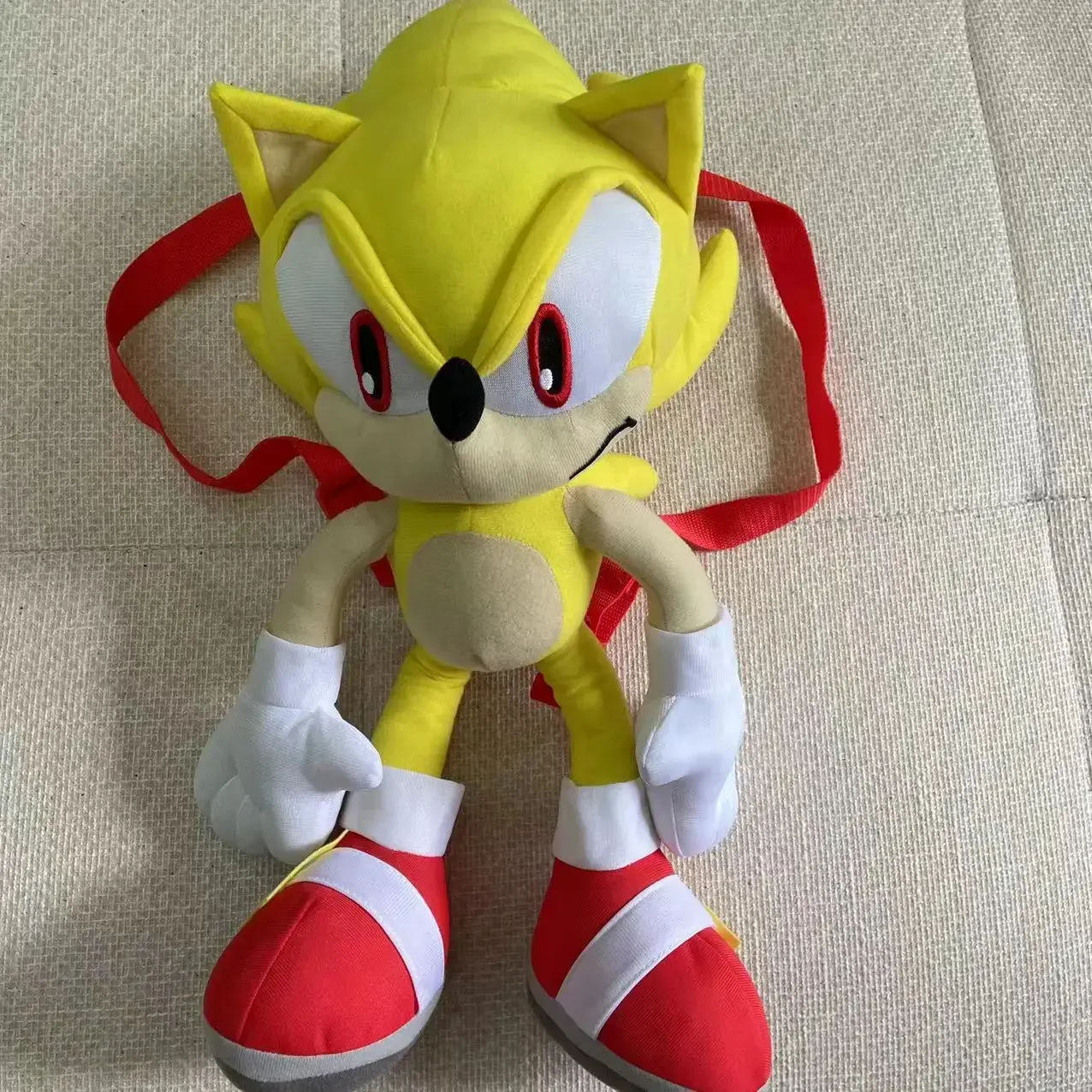 Classic shadow  Black Backpack tails amy 50CM Plush Backpack  Anime Silver Doll Children's Comfort Toy Birthday Christmas Gift