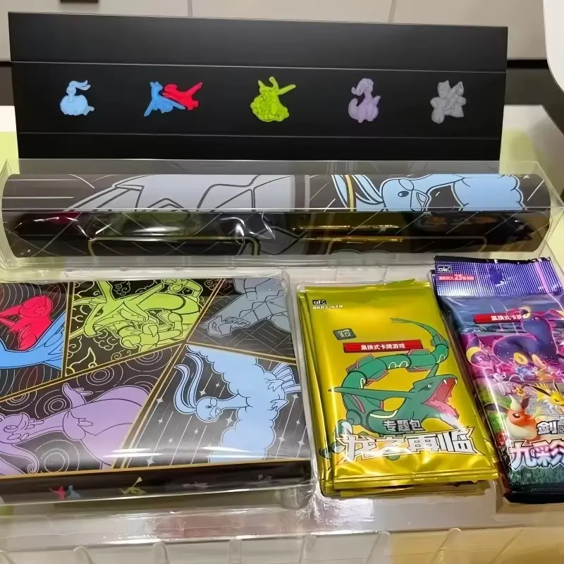 New Sale Genuine Cards Ptcg Simplified Chinese Dragon'S Return Gift Box Card Set Rayquaza Ultimate Necrozma Suprise Gifts Box