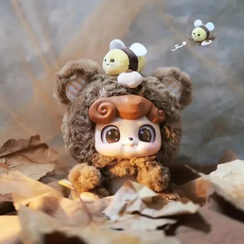 Q.Kids Animal Preschool Series Figure Blind Box Surprise Gift Cartoon Plush Dolls Q Baby  Mystery Box Model Decor Kids Gift Toys