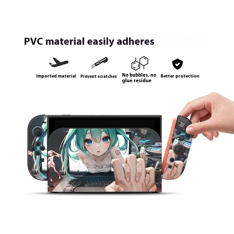 Switch 2 Anime Decal Stickers - Full Body Skin Decor for NS2 Console - Theme Series Wholesale Lot