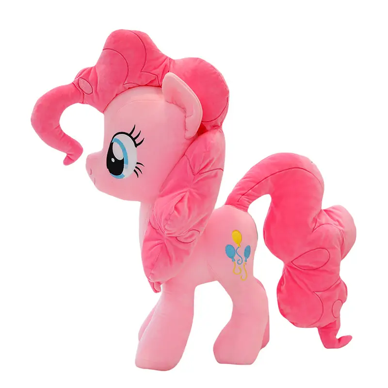 New My Little Pony Plush Doll Anime Twilight Sparkle Fluttershy Pinkie Pie Cartoon Soft Ornament Birthday Kawaii Toy Kid Gift