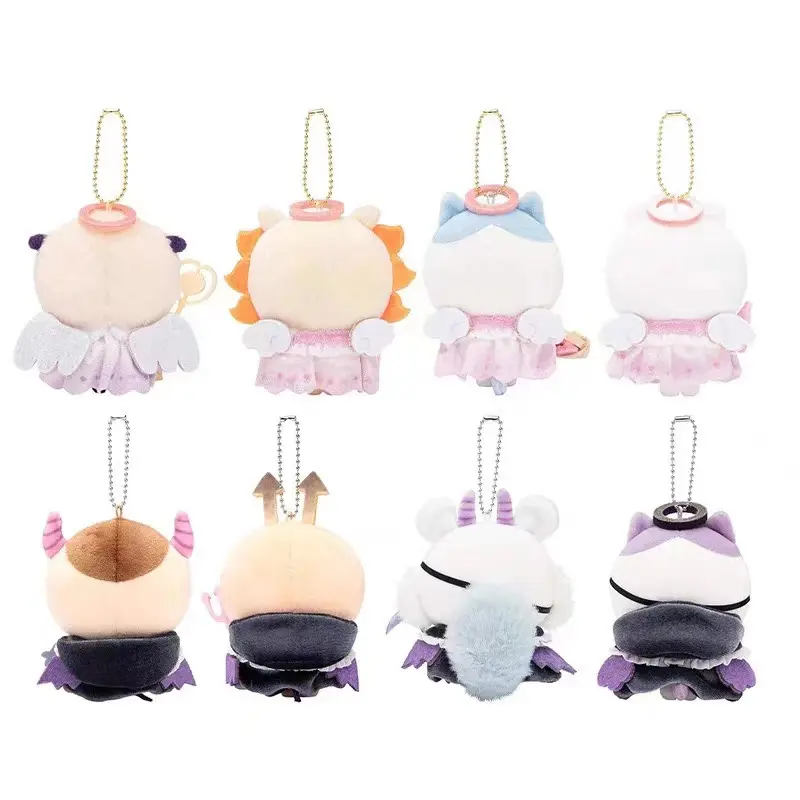 Chikawas Cute Angel Devil Plush Do-ll hachiwar usagi Usachi Jiyi Small Pendant Keychain Girl Bag Decoration Small Ornaments Gift