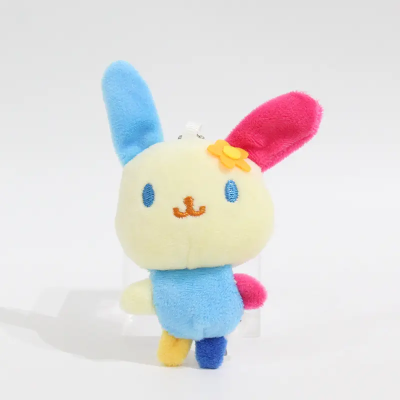 Sanrio Usahana Plush Filled Ugly Cute Girls Bags Doll Keychain Children's Schoolbag Zipper Decoration Pendant Wholesale Toys